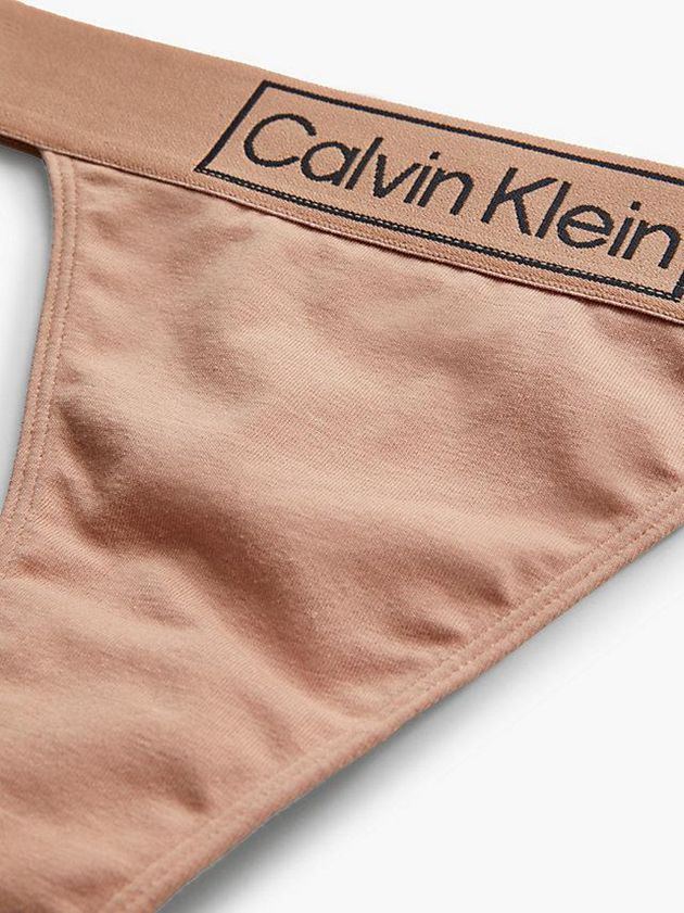 Pink Calvin Klein String - Reimagined Heritage Women Thong | XQBL-67913