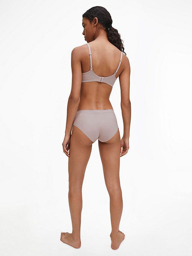 Pink Calvin Klein T-Shirt - Calvin Klein Form Women Bra | OMYH-02736