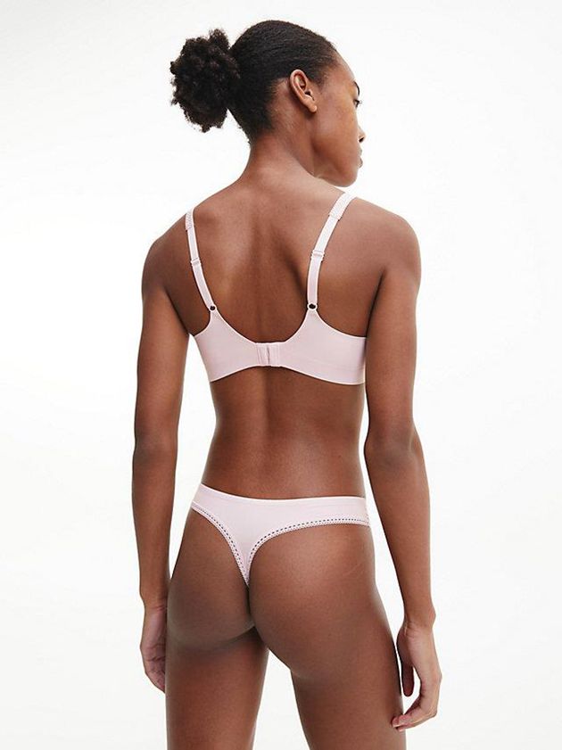 Pink Calvin Klein T-Shirt - Liquid Touch Women Bra | AQCN-71968