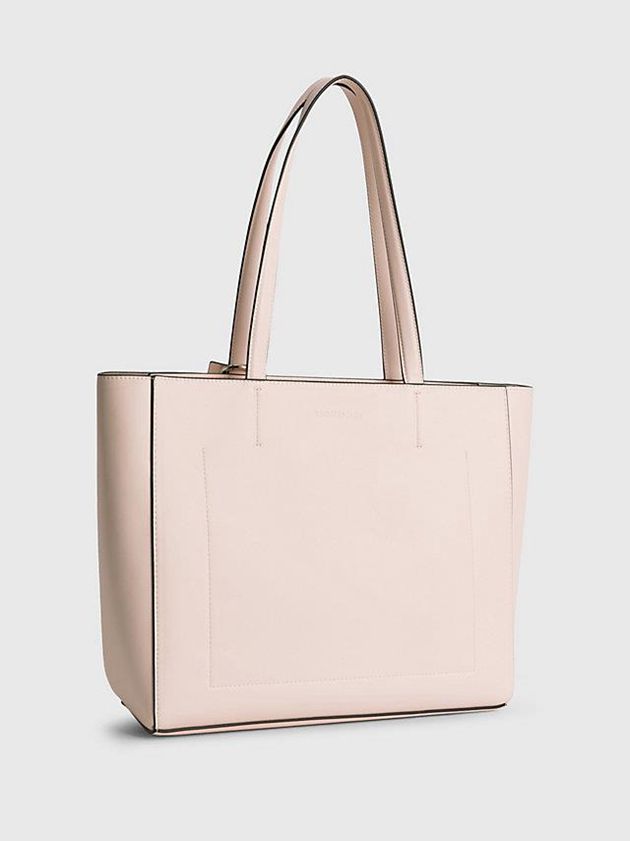 Pink Calvin Klein Tote Women Bags | DVOP-23498