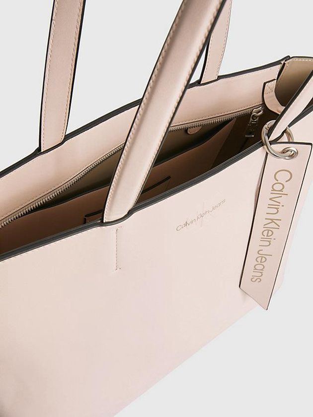 Pink Calvin Klein Tote Women Bags | DVOP-23498