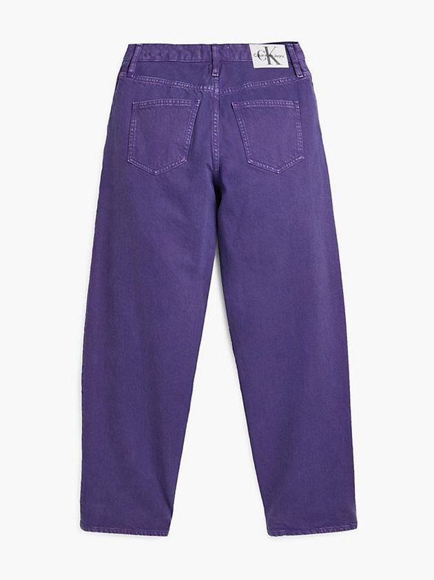 Purple Calvin Klein 90's Straight Women Jeans | BYTE-15823