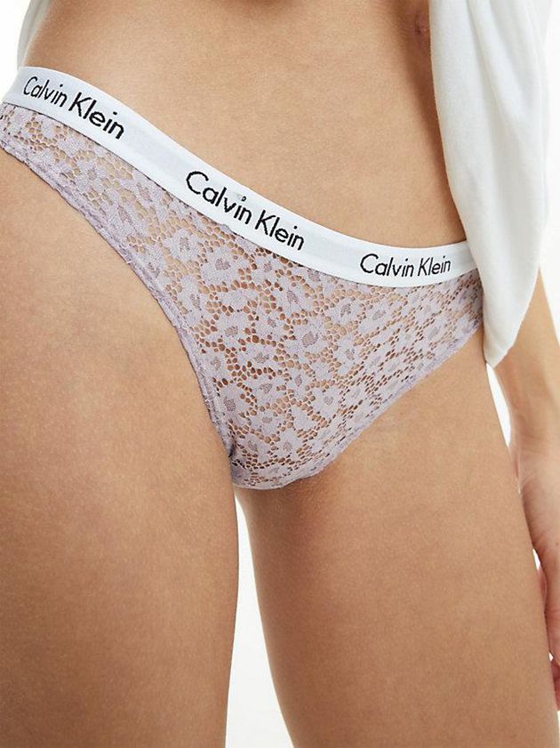 Purple Calvin Klein Bikini - Carousel Women Briefs | SZBG-64952