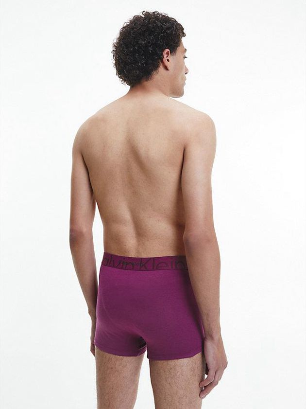 Purple Calvin Klein Embossed Icon Men Briefs | ITLH-46579