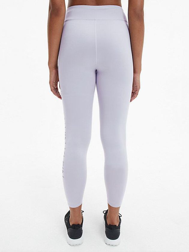Purple Calvin Klein Gym Women Leggings | IMEH-39548