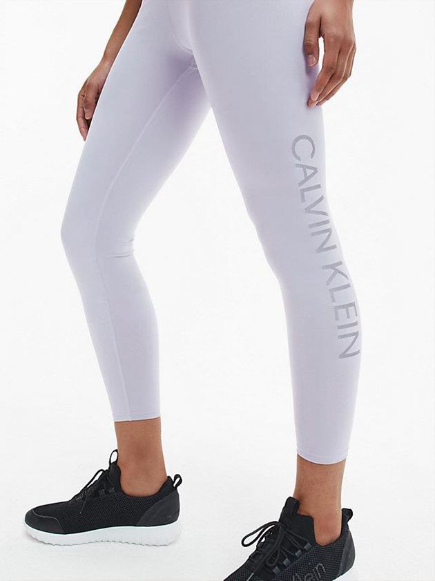 Purple Calvin Klein Gym Women Leggings | IMEH-39548