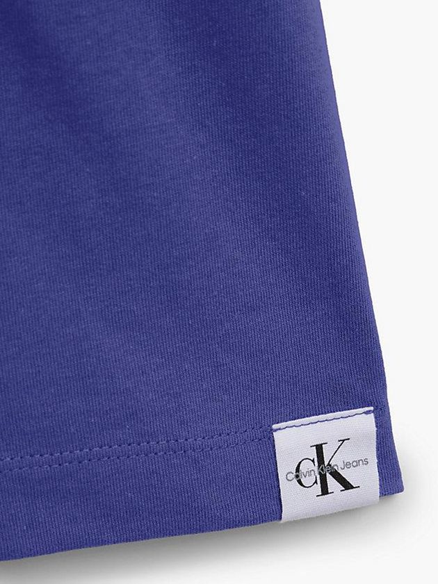 Purple Calvin Klein Unisex Oversized Women T-Shirt | FTMJ-93728