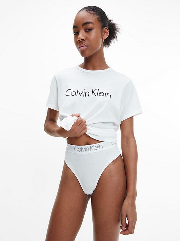 Red Calvin Klein 3 Pack High Waisted - Body Women Thong | INOP-24530