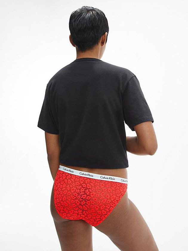 Red Calvin Klein Bikini - Carousel Women Briefs | RGYT-67598