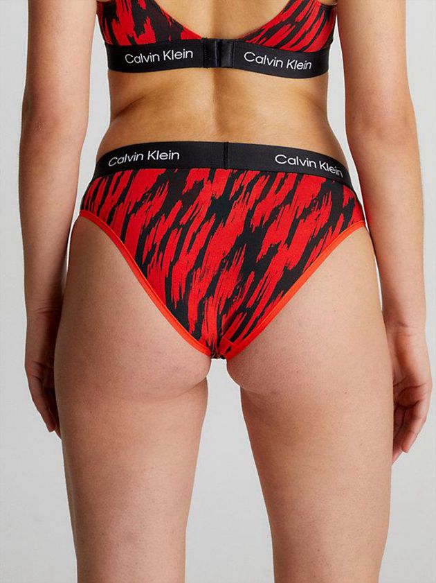 Red Calvin Klein Bikini - Ck96 Women Briefs | UHGA-75624