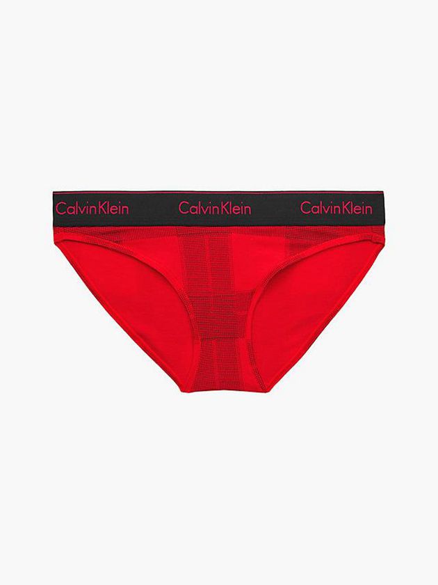 Red Calvin Klein Bikini - Modern Cotton Women Briefs | DHEV-48290