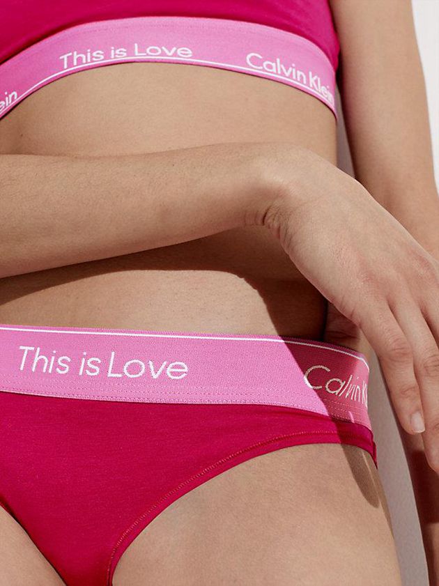 Red Calvin Klein Bikini - Pride Women Briefs | OHJV-26438