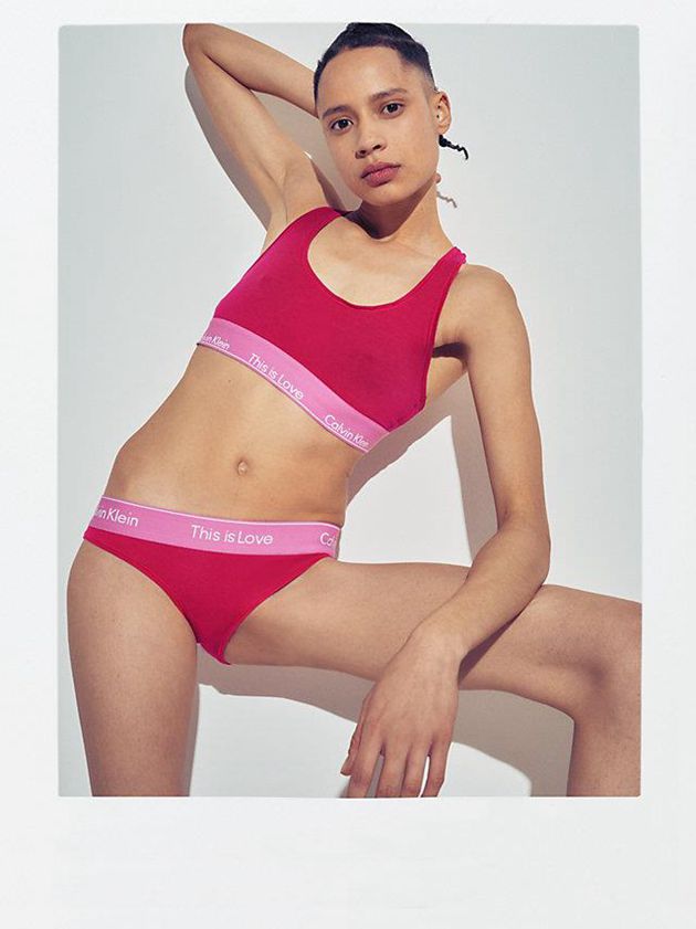 Red Calvin Klein Bikini - Pride Women Briefs | OHJV-26438