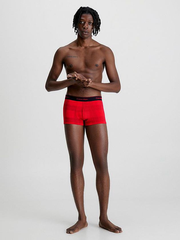 Red Calvin Klein Cotton Stretch Men Briefs | OMRC-74590