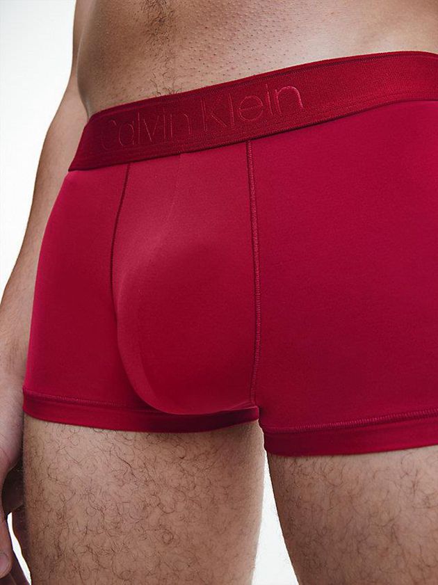 Red Calvin Klein Low Rise Men Briefs | YDLS-27641