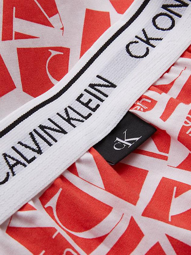 Red Calvin Klein Pyjama - CK One Women Pants | UVXN-61750