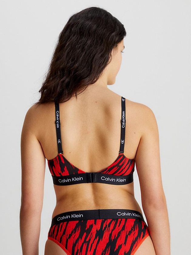 Red Calvin Klein String - Ck96 Women Bra | IHKZ-29850