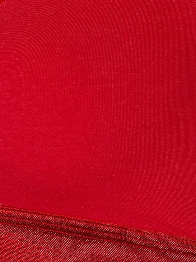 Red Calvin Klein Thong Set - Modern Cotton Women Bra | DCPT-38521