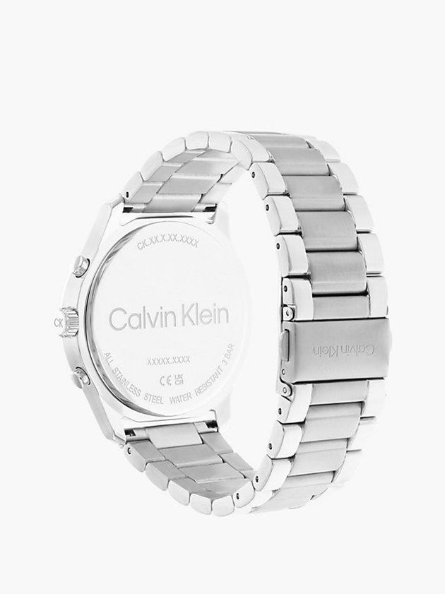 Silver Calvin Klein Ambition Men Watch | RCZW-64981