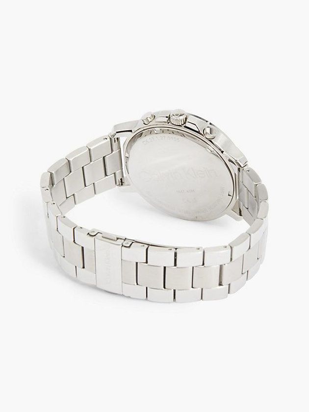 Silver Calvin Klein Gauge Sport Men Watch | EMCY-05729