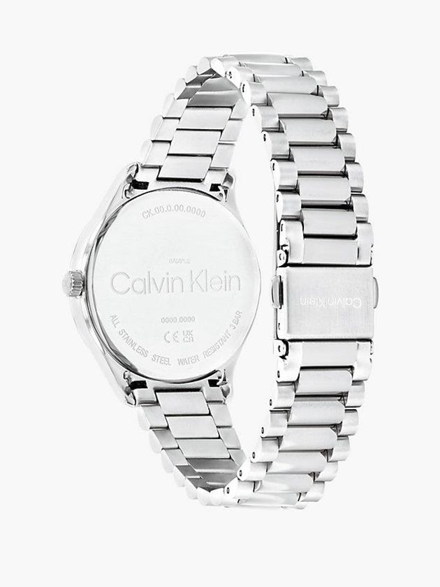Silver Calvin Klein Iconic Men Watch | EFAZ-78369
