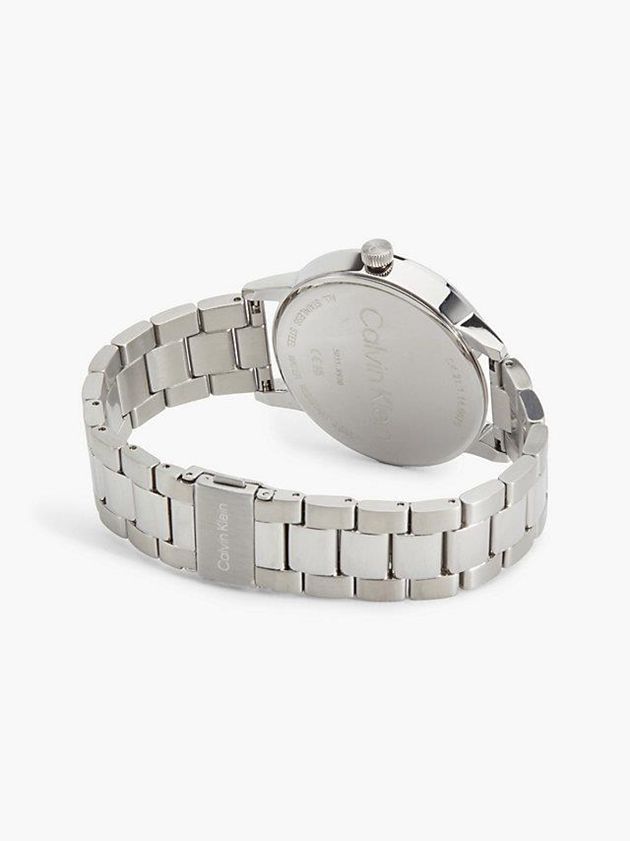Silver Calvin Klein Linked Men Watch | YIST-16784