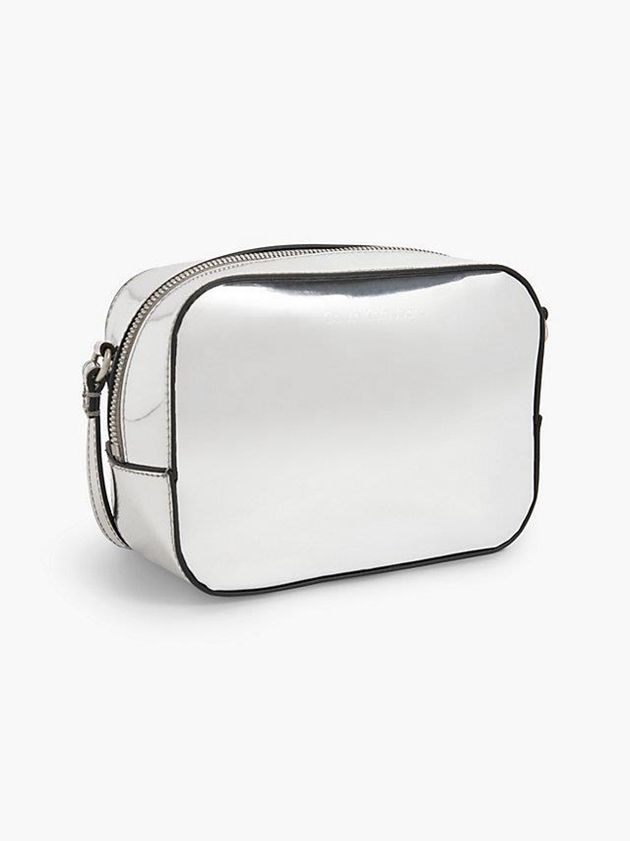Silver Calvin Klein Silver Crossbody Women Bags | WGDJ-98456