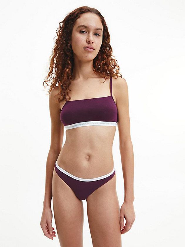 White Calvin Klein 2 Pack Bikini - CK One Women Briefs | CVOY-28096