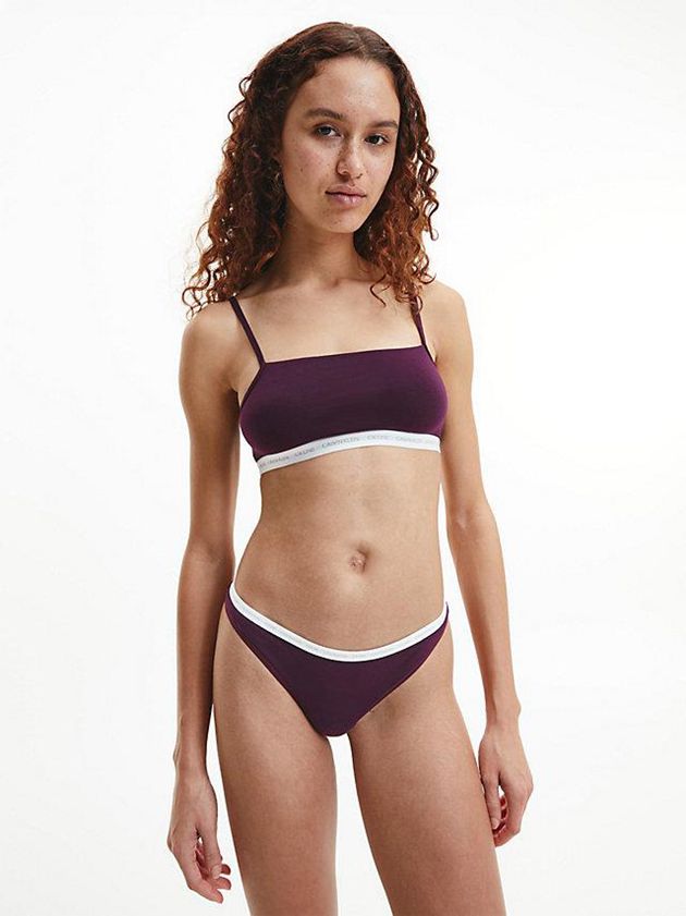 White Calvin Klein 2 Pack - CK One Women Thong | ACIG-01872