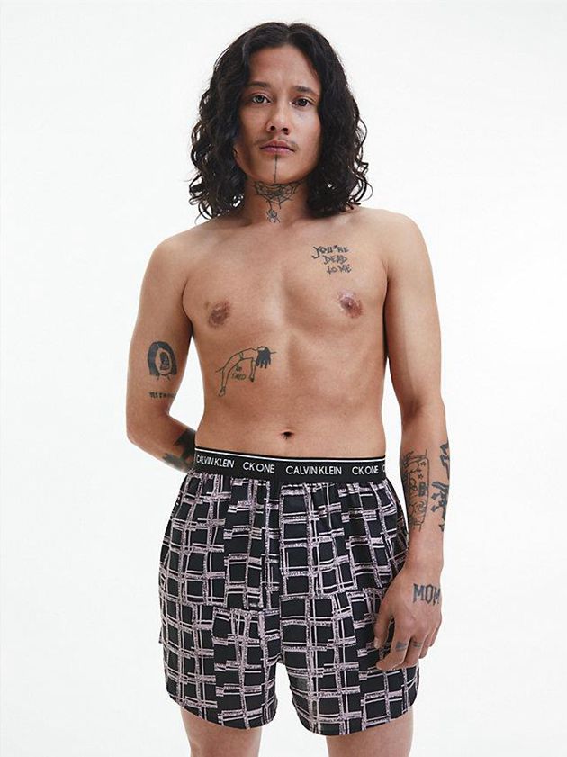 White Calvin Klein 3 Pack Slim Fit Boxers - CK One Men Briefs | ZGTV-13756