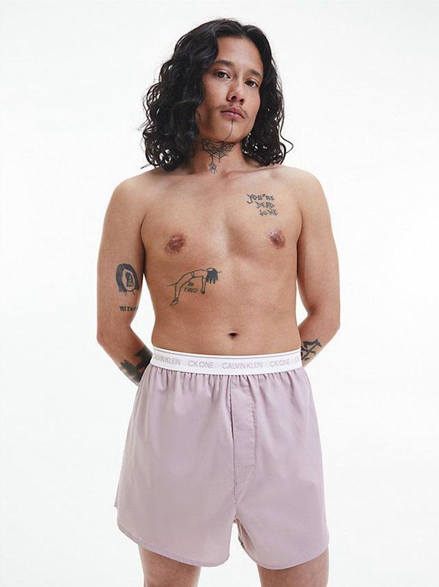 White Calvin Klein 3 Pack Slim Fit Boxers - CK One Men Briefs | ZGTV-13756