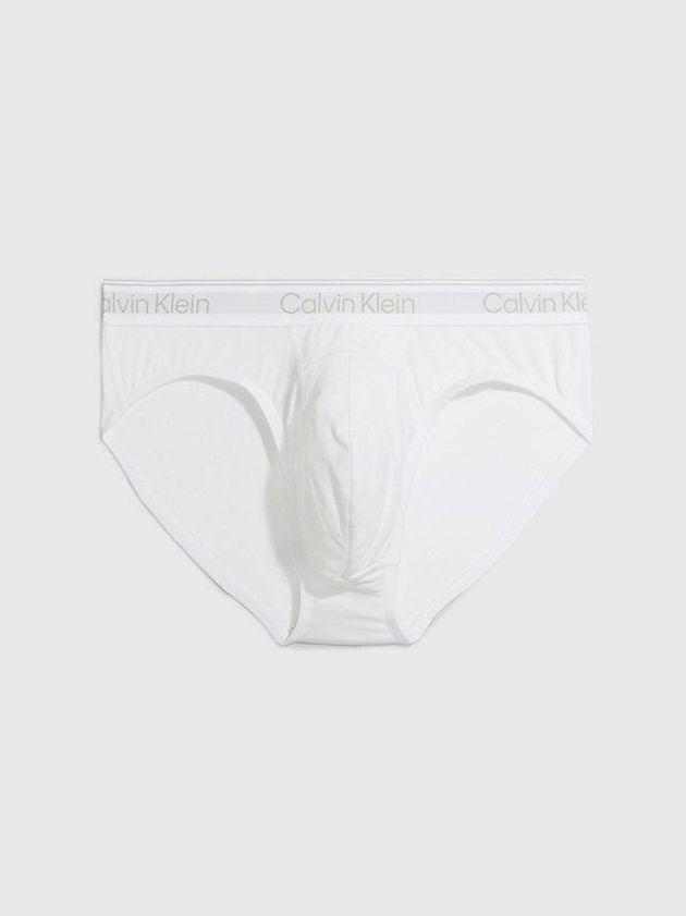 White Calvin Klein Athletic Cotton Men Briefs | JNMI-64275