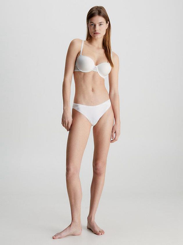 White Calvin Klein Balconette - Flirty Women Bra | WJUR-30625