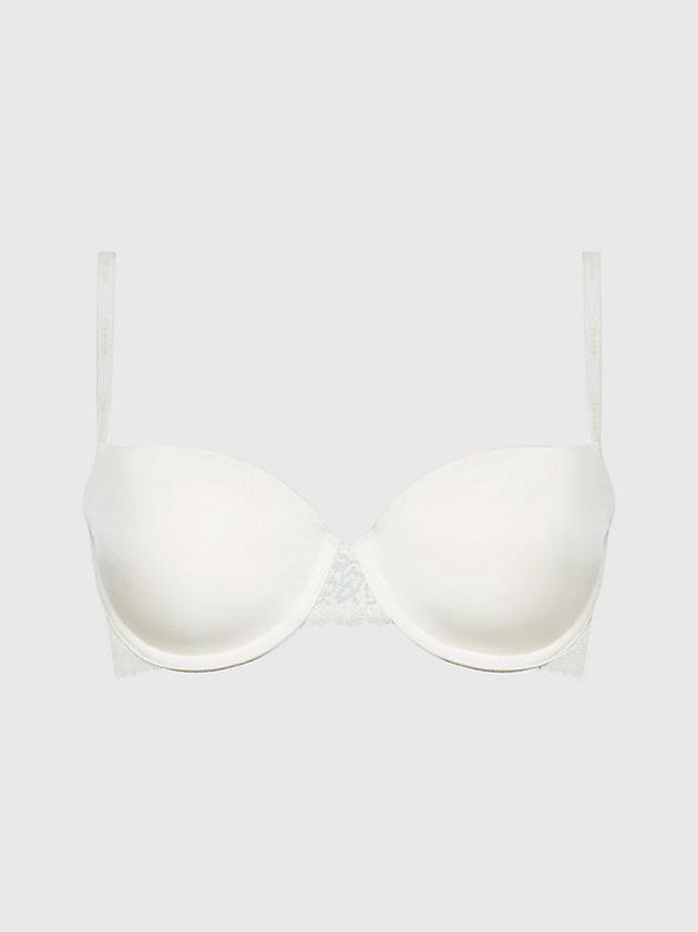 White Calvin Klein Balconette - Flirty Women Bra | WJUR-30625