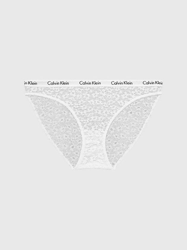 White Calvin Klein Bikini - Carousel Women Briefs | TBJK-27498