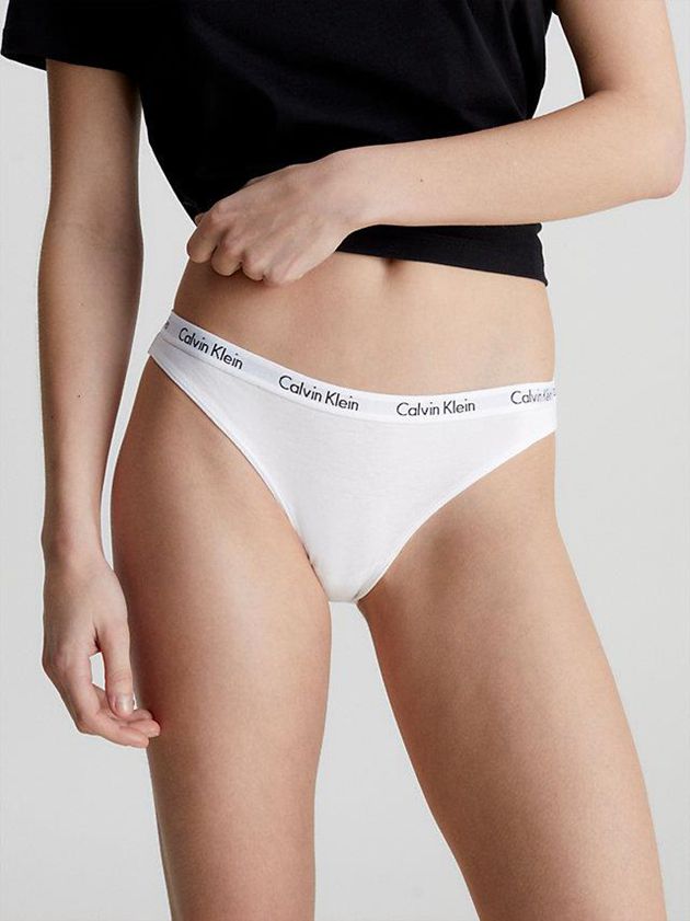 White Calvin Klein Bikini - Carousel Women Briefs | GSJP-18264
