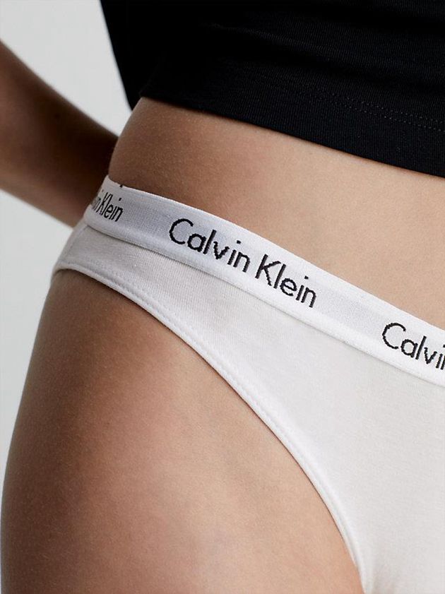 White Calvin Klein Bikini - Carousel Women Briefs | GSJP-18264
