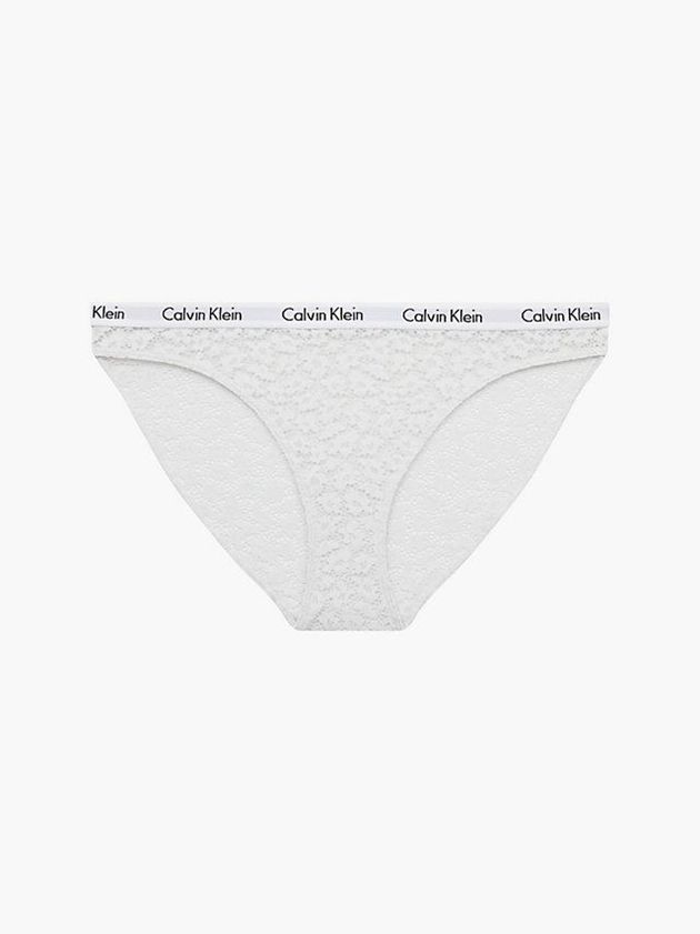 White Calvin Klein Bikini - Carousel Women Briefs | DHAR-14326