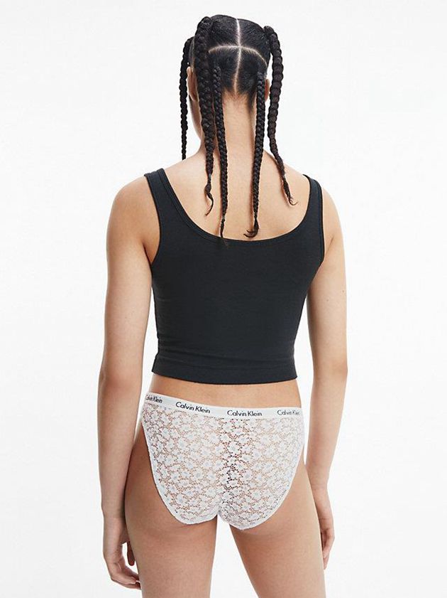 White Calvin Klein Bikini - Carousel Women Briefs | DHAR-14326