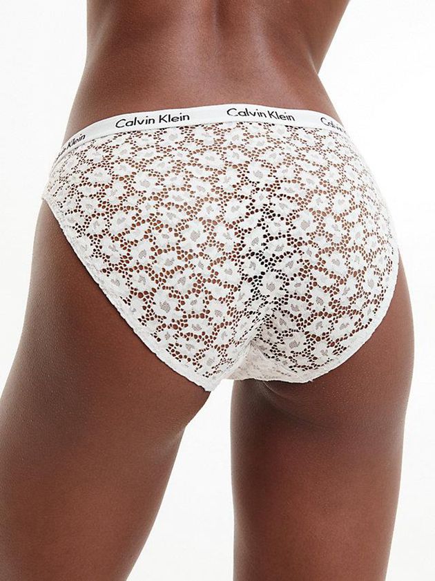 White Calvin Klein Bikini - Carousel Women Briefs | DHAR-14326