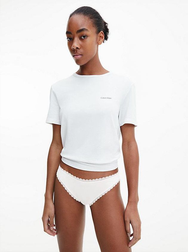 White Calvin Klein Bikini - Flirty Women Briefs | LIGE-23905