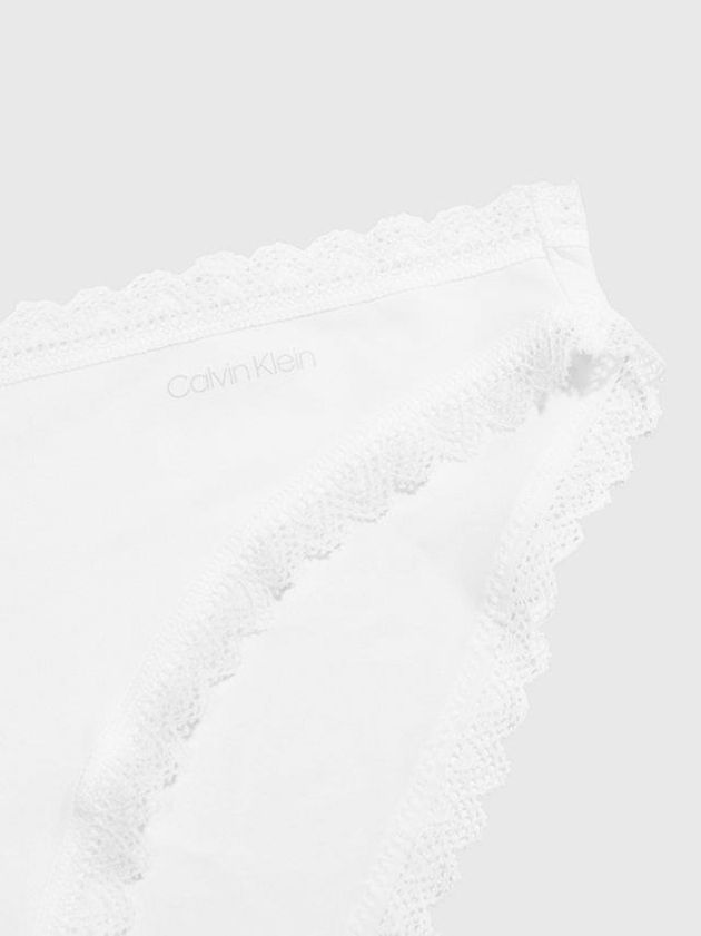 White Calvin Klein Bikini - Flirty Women Briefs | LIGE-23905