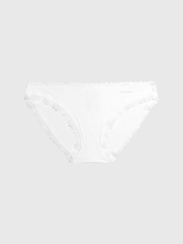 White Calvin Klein Bikini - Flirty Women Briefs | LIGE-23905