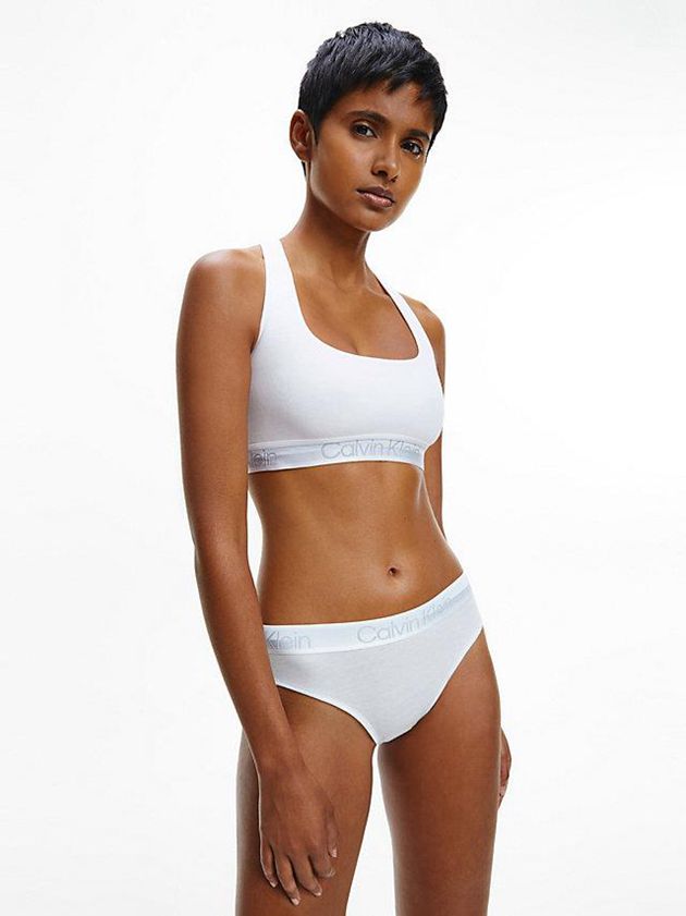 White Calvin Klein Bikini - Modern Structure Women Briefs | ZUHV-67824
