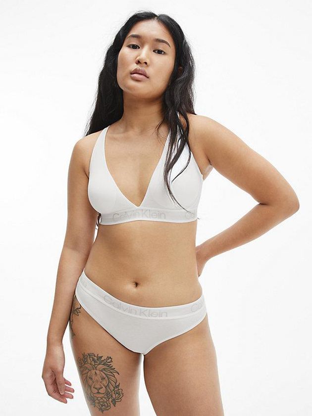 White Calvin Klein Bikini - Modern Structure Women Briefs | ZUHV-67824