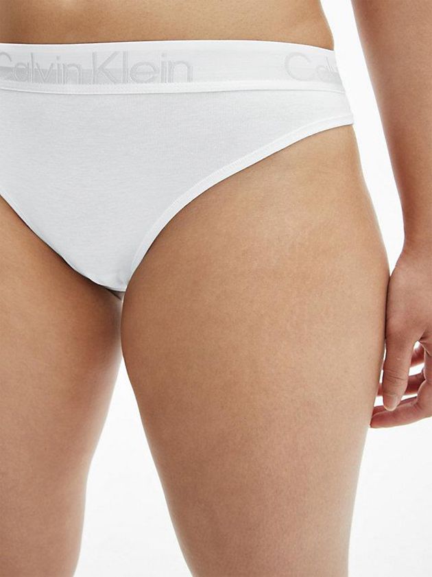 White Calvin Klein Bikini - Modern Structure Women Briefs | ZUHV-67824