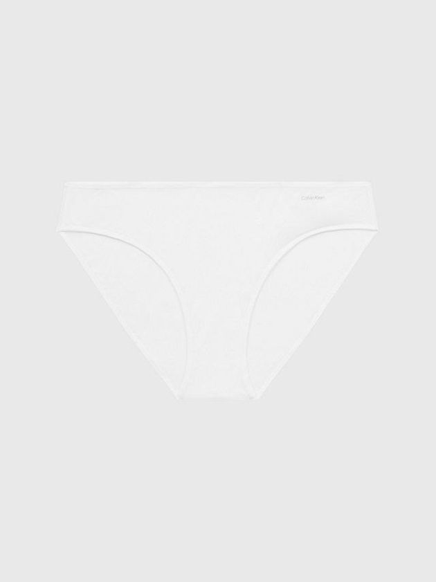 White Calvin Klein Bikini - Sheer Marquisette Women Briefs | DVAT-50432