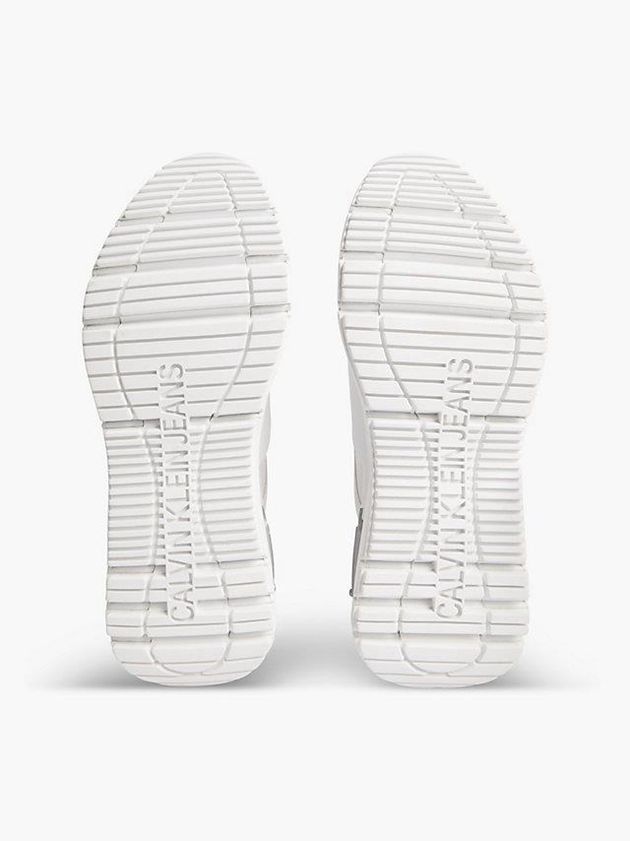White Calvin Klein Chunky Slip-On Women Sneakers | LDFA-97401