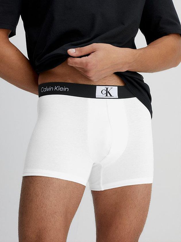 White Calvin Klein Ck96 Men Briefs | GOSZ-83790