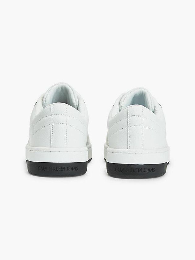 White Calvin Klein Classic Women Sneakers | EFKR-89231
